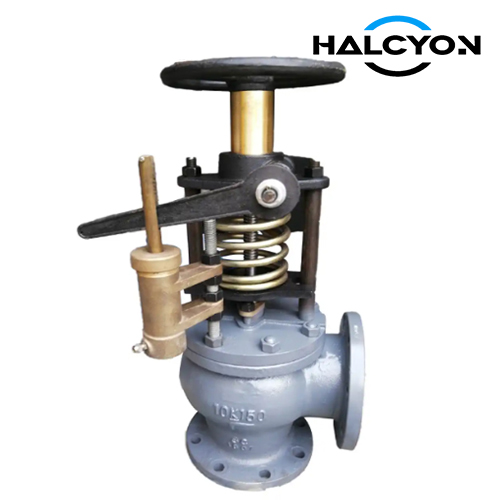JIS F7399Q Angle Type Pneumatic Quick Closing Valve